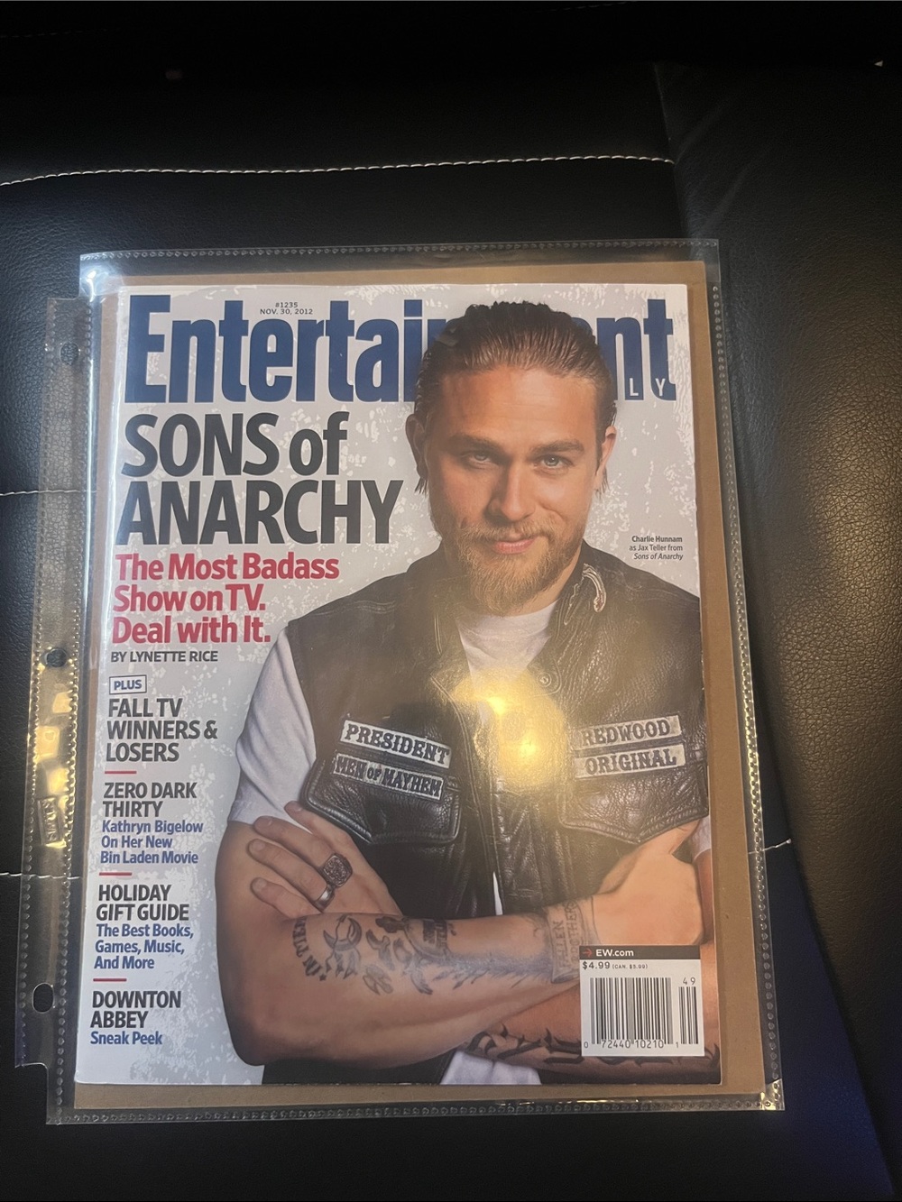 Entertainment 11/30/2012 Charlie Hunnam